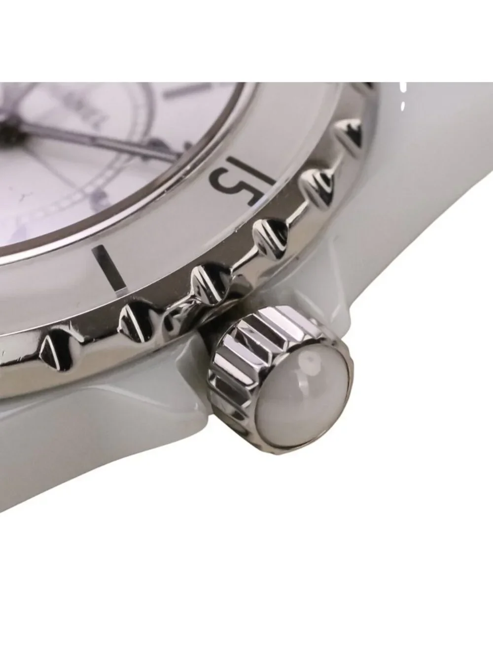 Chanel White Ceramic Quartz Watch Dial